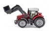 Siku 1484 Traktor Massey Ferguson z przednią ładowarką